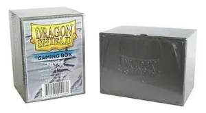 FUNDAS CARTAS DRAGON SHIELD GAMING BOX SILVER (100)                        