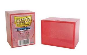 FUNDAS CARTAS DRAGON SHIELD GAMING BOX PINK (100)                          