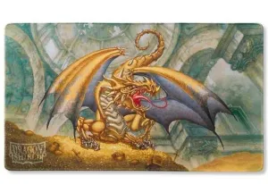 TAPETE DRAGON SHIELD GOLD EDICION LIMITADA 61 X 35 CM                      