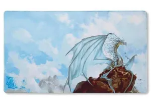 TAPETE DRAGON SHIELD CAELUM SILVER EDICION LIMITADA 61 X 35 CM             