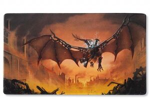 TAPETE DRAGON SHIELD COPPER DRACO EDICION LIMITADA 61 X 35 CM              