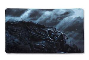 TAPETE DRAGON SHIELD ESCOTAROX SLATE EDICION LIMITADA 61 X 35 CM           