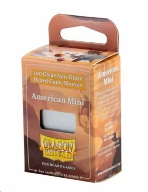 FUNDAS CARTAS DRAGON SHIELD AMERICAN MINI 41X63 MM (100)