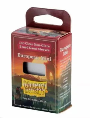 FUNDAS CARTAS DRAGON SHIELD EUROPEAN MINI 45X68 MM (100)