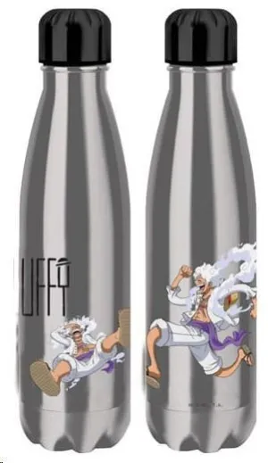 ONE PIECE BOTELLA TERMO LUFFY GEAR 5 SILVER