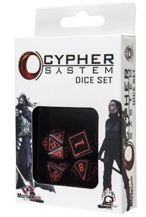 DADOS Q-WORKSHOP SET DE 7: CYPHER SYSTEM