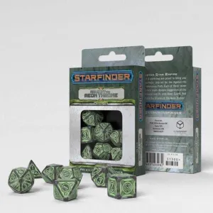 DADOS Q-WORKSHOP SET DE 7 STARFINDER AGAINST THE AEON