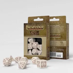 DADOS Q-WORKSHOP SET DE 7: PATHFINDER RETURN OF THE RUNELORDS