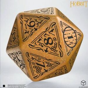 EL HOBBIT TCG DADO JUMBO D20 SPINDOWN SOLARIS 