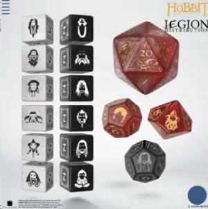 EL HOBBIT SET DE DADOS EMBER HEARTH