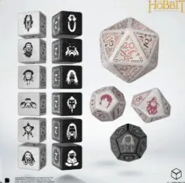 EL HOBBIT SET DE DADOS RADIANT DAWN