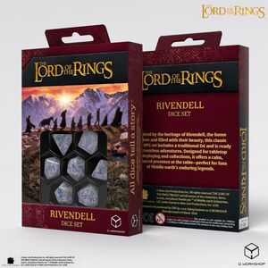 EL SEÑOR DE LOS ANILLOS SET DE DADOS RIVENDELL STONE