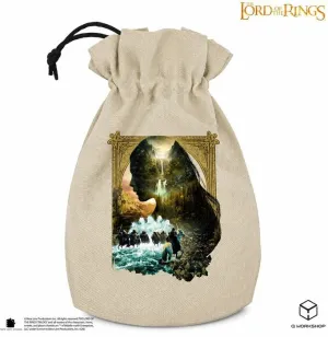 EL SEÑOR DE LOS ANILLOS SET DADOS BOLSA DE DADOS ARWEN