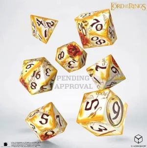 EL SEÑOR DE LOS ANILLOS SET DE DADOS WHITEFIRE RADIANCE
