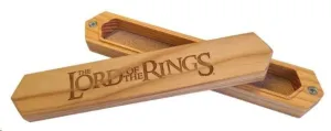 EL SEÑOR DE LOS ANILLOS CAJA DE DADOS DE MADERA ALERCE