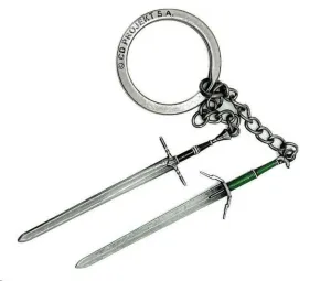 THE WITCHER III: WILD HUNT LLAVERO GERALT TWO SWORDS