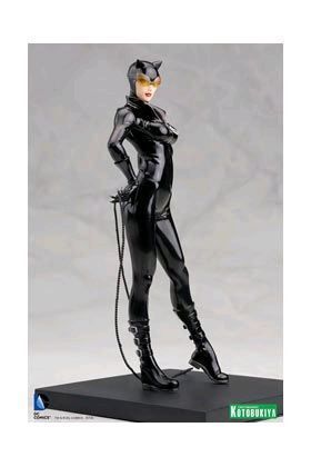 CATWOMAN ESTATUA 18 CM DC COMICS NEW 52 ART FX                             