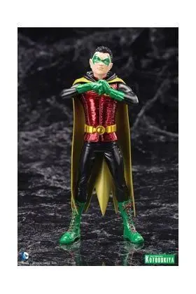 ROBIN DAMIAN WAYNE ESTATUA 16 CM DC COMICS NEW 52 ART FX                   