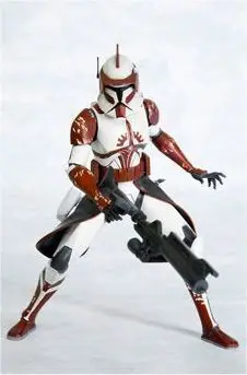 STAR WARS CLONE WARS COMMANDER FOX ARTFX FIG 17CM                          