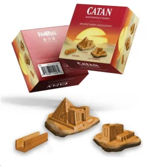 CATAN MASTERPIECE SERIES SET DE MINI FIGURAS EGIPTO