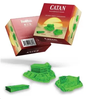 CATAN MASTERPIECE SERIES SET DE MINI FIGURAS GRECIA