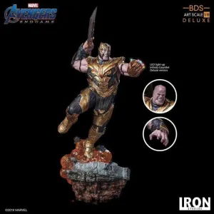 VENGADORES ENDGAME ESTATUA BDS ART SCALE 1/10 36CM THANOS DELUXE VERSION   
