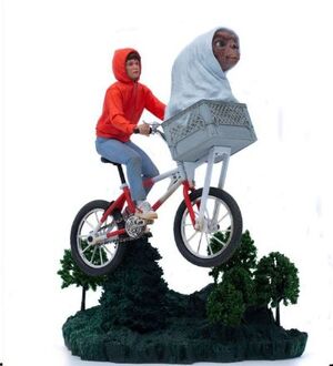 E.T. EL EXTRATERRESTRE ESTATUA E.T. & ELLIOT 24 CM 