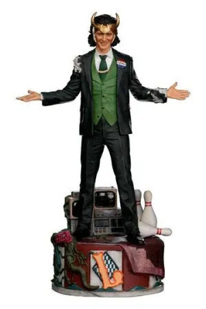 LOKI ESTATUA 1/10 ART SCALE LOKI PRESIDENT VARIANT 25 CM