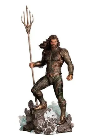 ZACK SNYDER'S LIGA DE LA JUSTICIA ESTATUA 1/10 BDS ART SCALE AQUAMAN 29 CM