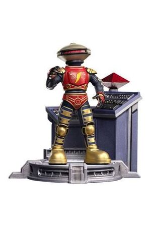 POWER RANGERS ESTATUA 1/10 DELUXE ART SCALE ALPHA 5 17 CM