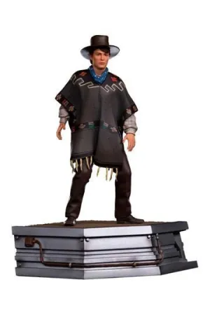 REGRESO AL FUTURO III ESTATUA 1/10 ART SCALE MARTY MCFLY 23 CM