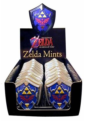 ZELDA CAJA CARAMELOS ESCUDO HYLIAN                                         