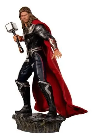 THE INFINITY SAGA ESTATUA BDS ART SCALE 1/10 THOR LA BATALLA DE NY 22 CM