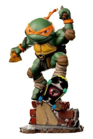 TORTUGAS NINJA MINIFIGURA MINI CO. PVC MICHELANGELO 20 CM