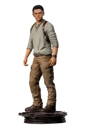 UNCHARTED ESTATUA MOVIE ART SCALE 1/10 NATHAN DRAKE 20 CM