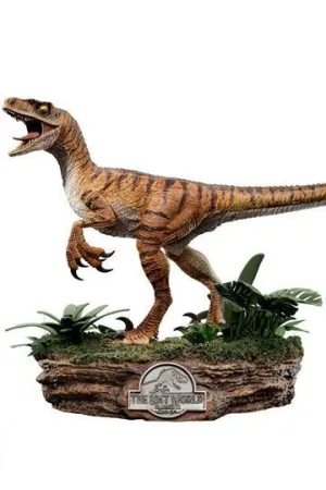 JURASSIC WORLD THE LOST WORLD ESTATUA 1/10 DELUXE ART SCALE VELOCIRAPTOR 18 CM