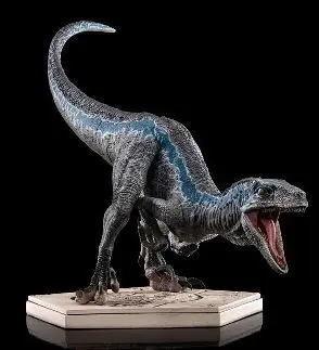 JURASSIC WORLD FALLEN KINGDOM ESTATUA 1/10 ART SCALE BLUE 19 CM