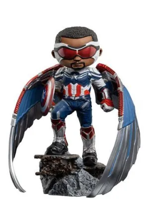 CAPITAN AMERICA MINIFIGURA 17 CM PVC SAM WILSON