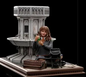 HARRY POTTER ESTATUA DELUXE ART SCALE 1/10 HERMIONE GRANGER POLYJUICE 14 CM