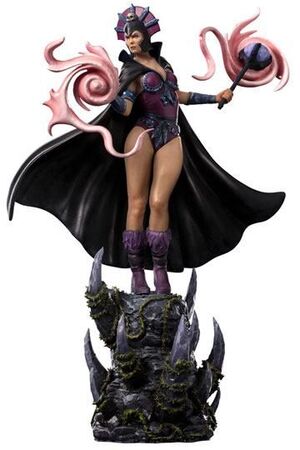 MASTERS DEL UNIVERSO ESTATUA BDS ART SCALE 1/10 EVIL-LYN 30 CM