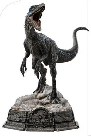 JURASSIC WORLD DOMINION ESTATUA 1/10 ART SCALE BLUE 19 CM