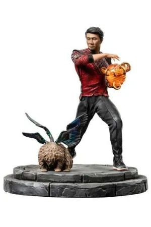 SHANG-CHI Y LA LEYENDA DE LOS DIEZ ANILLOS ESTATUA BDS ART SCALE 1/10 SHANG-CHI & MORRIS 19 CM