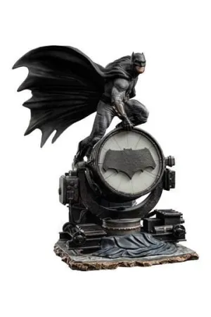 ZACK SNYDER'S JUSTICE LEAGUE ESTATUA 1/10 DELUXE ART SCALE BATMAN ON BATSIGNAL 28 CM