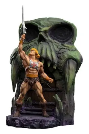 MASTERS OF THE UNIVERSE ESTATUA 1/10 DELUXE ART SCALE HE-MAN 34 CM