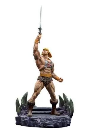 MASTERS OF THE UNIVERSE ESTATUA 1/10 ART SCALE HE-MAN 22 CM