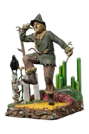 EL MAGO DE OZ ESTATUA 1/10 DELUXE ART SCALE ESPANTAPÁJAROS  21 CM