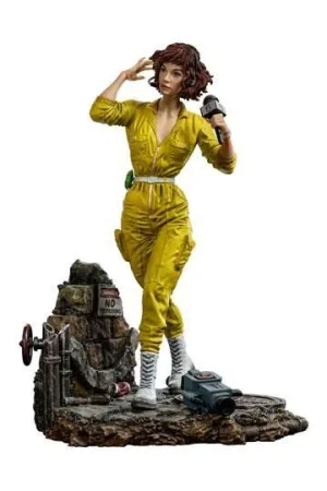 TORTUGAS NINJA ESTATUA ART SCALE 1/10 APRIL O'NEAL 19 CM