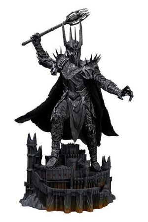 EL SEÑOR DE LOS ANILLOS ESTATUA 1/10 DELUXE ART SCALE SAURON 38 CM