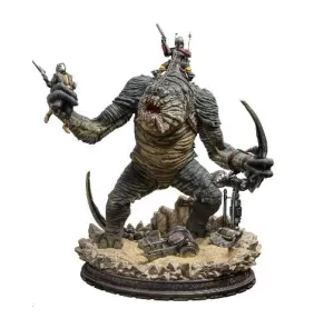 STAR WARS EL LIBRO DE BOBA FETT ESTATUA 1/20 DEMI ART SCALE BOBA FETT & RANCOR 38 CM