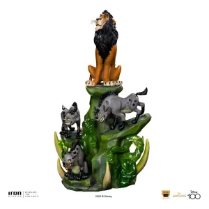 EL REY LEON ESTATUA ART SCALE DELUXE 1/10 SCAR DELUXE 31 CM